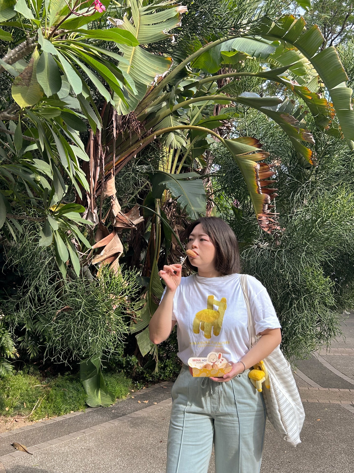 初心椅凳棉T