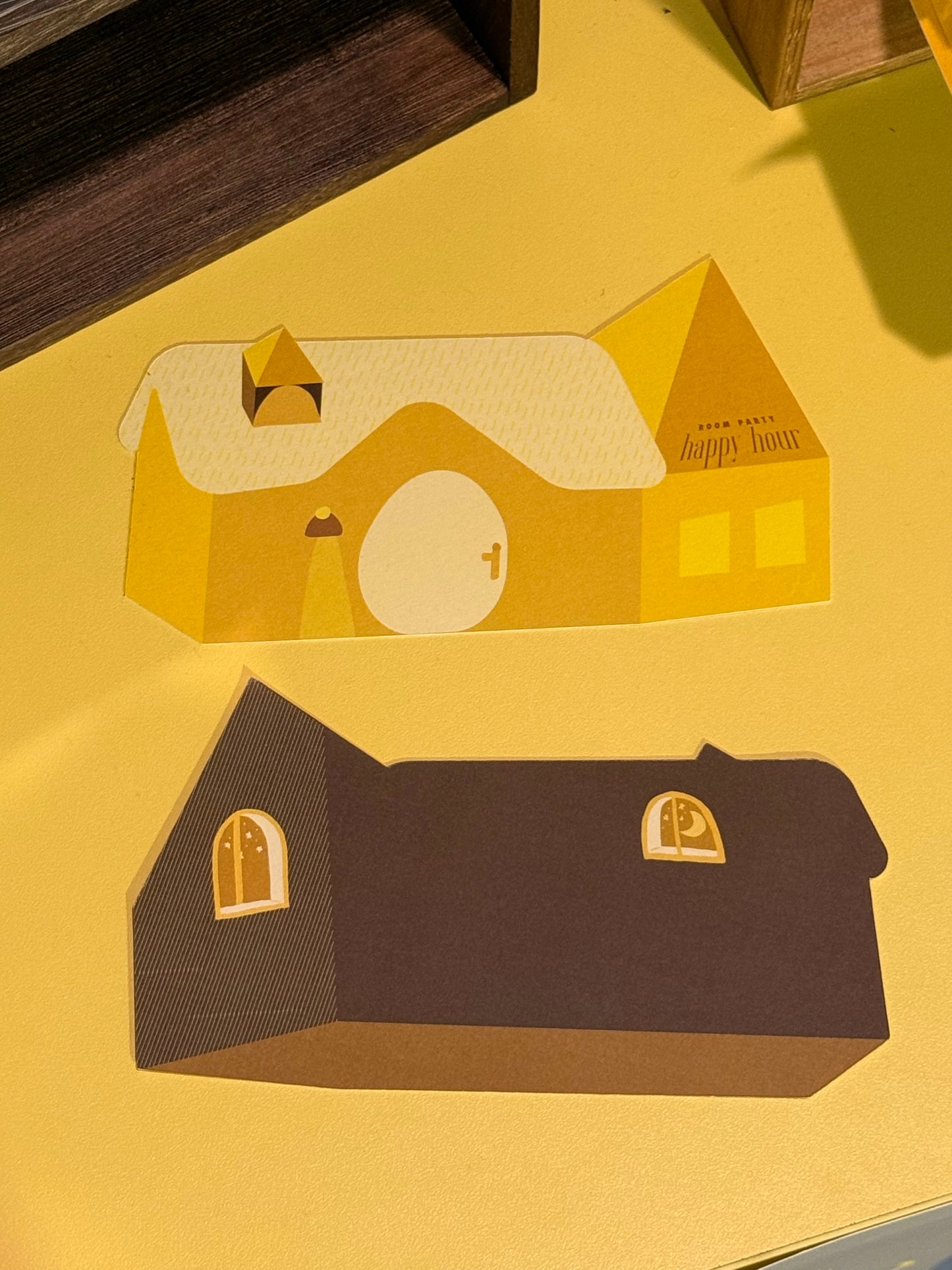 房子插畫造型卡片(10坪房)