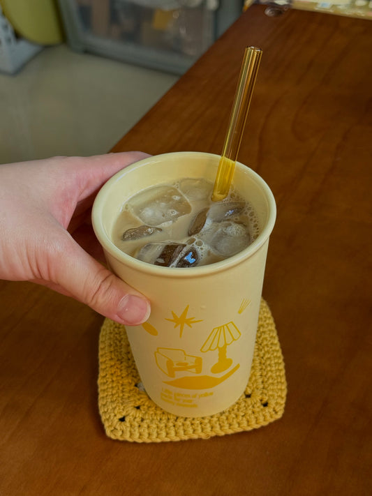 日常浪漫奶油咖啡杯