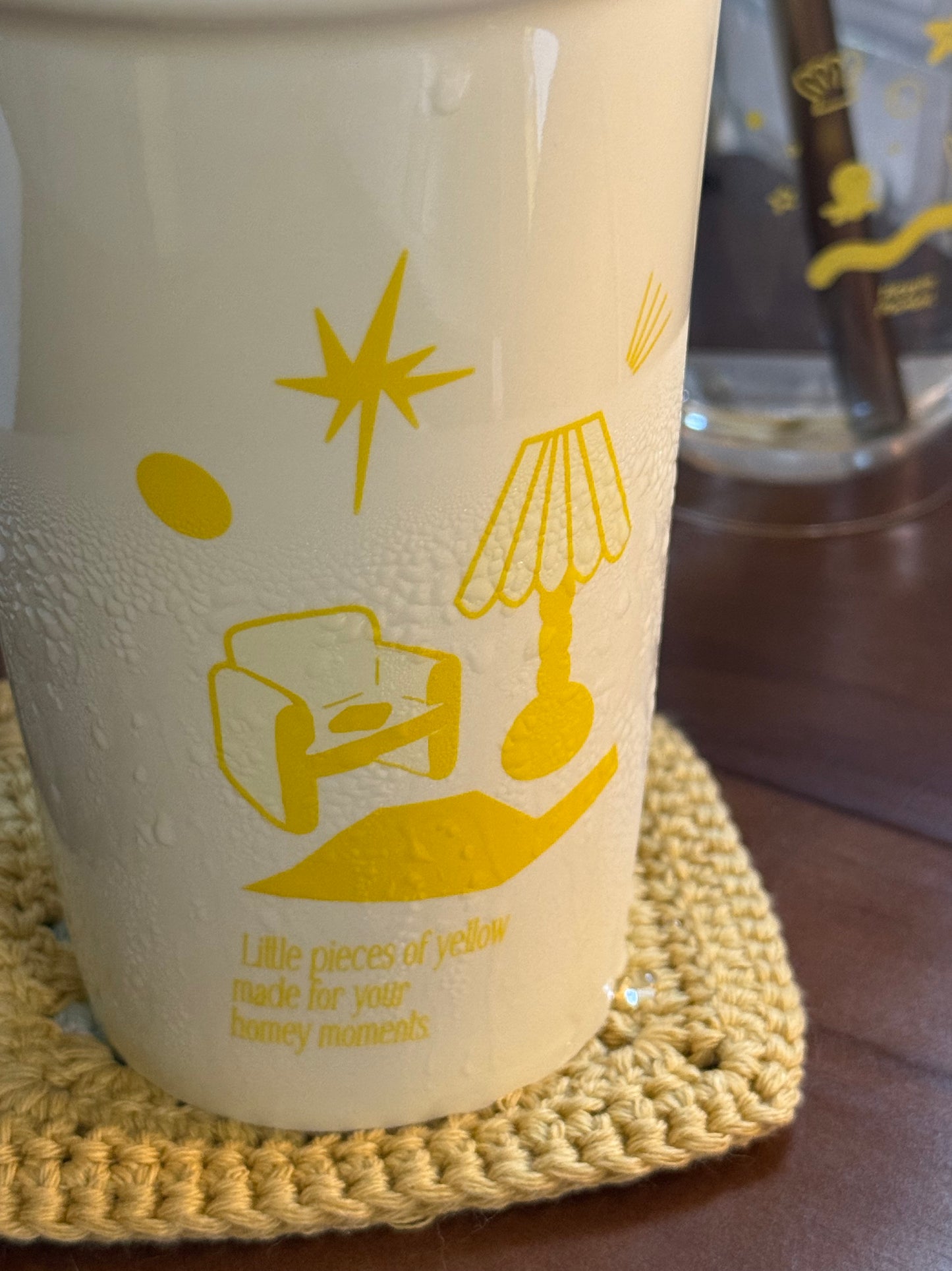 日常浪漫奶油咖啡杯