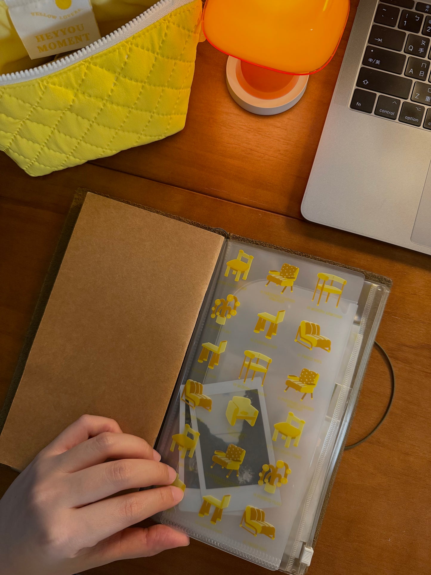 多插袋收納資料夾 mini storage folder