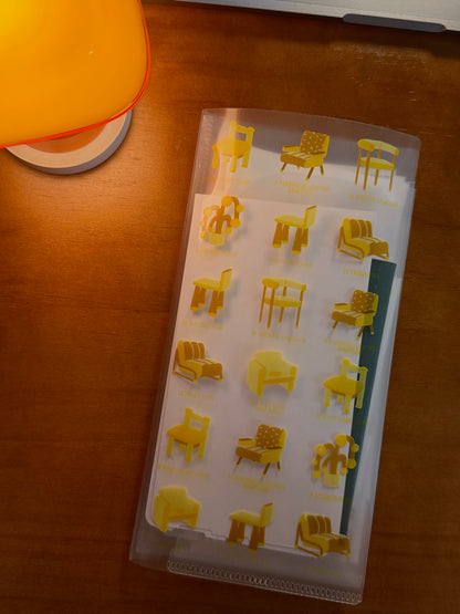 多插袋收納資料夾 mini storage folder