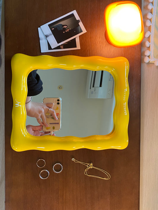 陶瓷雲朵裝飾鏡