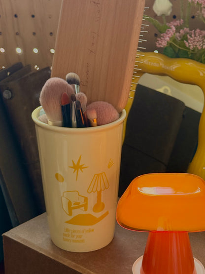 日常浪漫奶油咖啡杯