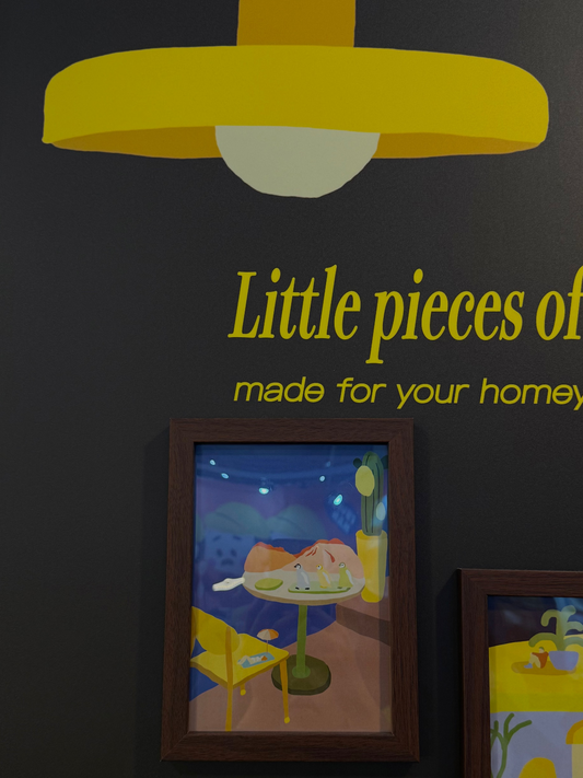 004、007、008、009框畫