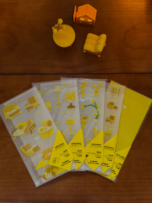 多插袋收納資料夾 mini storage folder